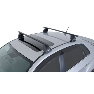 Rhino Rack Euro 2500 Black 2 Bar Fmp Roof Rack For BMW M3 E92 2Dr Coupe 10/07 To 05/14