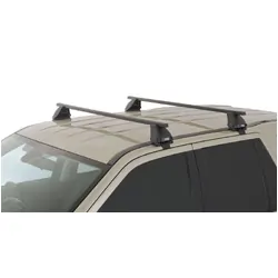 Rhino Rack Euro 2500 Black 2 Bar Roof Rack For Land Rover Freelander 2 5Dr 4Wd 06/07 On