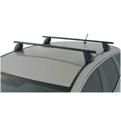 Rhino Rack Euro 2500 Black 2 Bar Fmp Roof Rack For Mitsubishi Asx Gen3 5Dr Suv 10 On