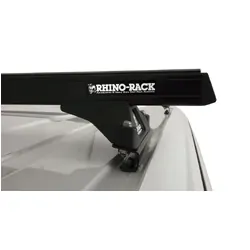 Rhino Rack Heavy Duty Rltp Black 2 Bar Roof Rack For Mercedes Benz Vito 2Dr Van Low Roof (Swb/Lwb) 04/04 To 06/15