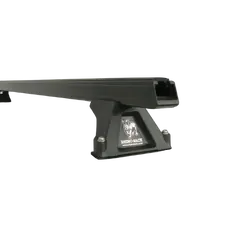 Rhino Rack Heavy Duty Rltf Trackmount Black 3 Bar Roof Rack For Hyundai Iload 2Dr Van 08 To 21