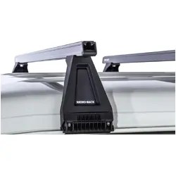 Rhino Rack Heavy Duty Rl210 Black 3 Bar Roof Rack For Toyota Landcruiser 78 Series 2Dr 4Wd Troop Carrier 03/07 On