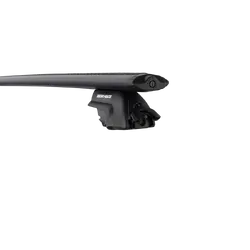 Rhino Rack Vortex Sx Black 2 Bar Roof Rack For BMW X1 E84 5Dr Suv With Roof Rails 04/10 To 09/15