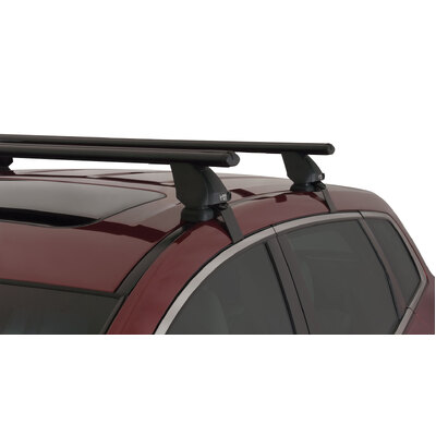 Rhino Rack Vortex 2500 Black 2 Bar Roof Rack For Mazda Cx-9 5Dr Suv 12/07 To 06/16