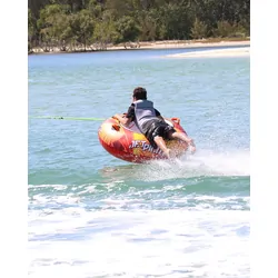 Jetpilot Whip Towable Tube - Red/Orange