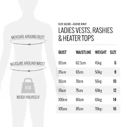 Jetpilot Cause F/E Ladies Neo Life Jacket L50S - Yellow Size 8