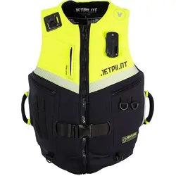 Jetpilot 2023 Venture Neo Buoyancy Vest Black/Yellow - Size Large