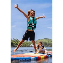 Jetpilot Cause Boys F/E Youth ECO Vest Green-12-14