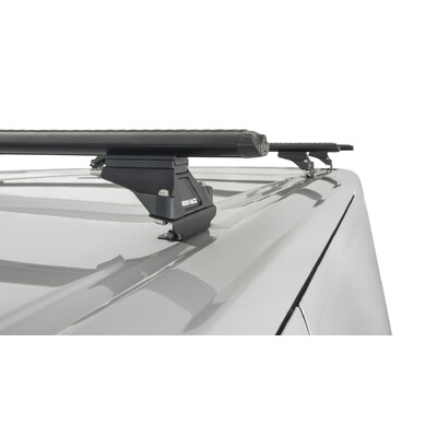 Rhino Rack Vortex Rltp Black 3 Bar Roof Rack For Ford Transit Custom 2Dr Van Swb 02/14 On