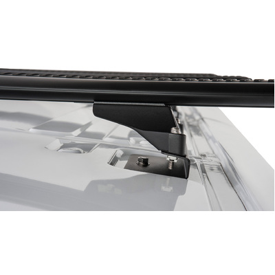 Rhino Rack Vortex Rltp Black 1 Bar Roof Rack For Ford Transit 2Dr Van Lwb (Mid/High Roof) 01/14 On