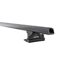 Rhino Rack Heavy Duty Rltp Black 1 Bar Roof Rack For Ford Transit 2Dr Van Lwb (Mid/High Roof) 01/14 On