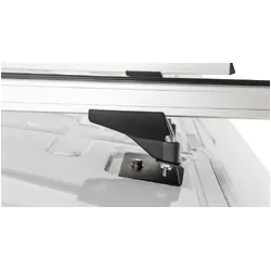 Rhino Rack Heavy Duty Rltp Silver 2 Bar Roof Rack For Ford Transit 2Dr Van Lwb (Mid/High Roof) 01/14 On