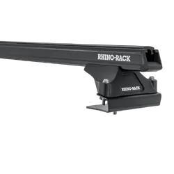 Rhino Rack Heavy Duty Rltp Black 4 Bar Roof Rack For Ford Transit 2Dr Van Lwb (Mid/High Roof) 01/14 On