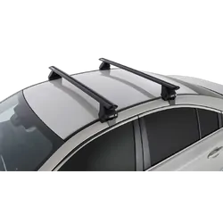 Rhino Rack Vortex 2500 Black 2 Bar Roof Rack For Subaru Liberty 4Dr Sedan 01/15 On