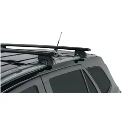 Rhino Rack Vortex Sx Black 2 Bar Roof Rack For Ford Everest 3Rd Gen 4Dr Suv With Flush Rails 10/15 - 2022