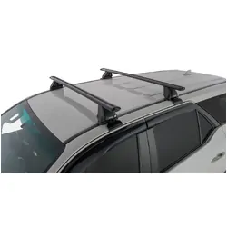 Rhino Rack Vortex 2500 Black 2 Bar Roof Rack For Toyota Fortuner Gx 5Dr Suv 11/15 On