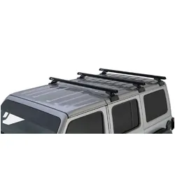 Rhino Rack Heavy Duty Rcl Black 3 Bar Rhino-Rack Backbone Roof Rack For Jeep Wrangler Jl 4Dr 4Wd Hard Top 04/19 On