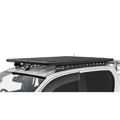 Rhino Rack Pioneer 6 Platform (1500mm X 1240mm) With Backbone For Toyota Hilux Gen 8 4Dr Ute Double Cab 10/15 On