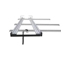 Rhino Rack Csl 3.0M Ladder Rack With 680mm Roller For Volkswagen Transporter T6 2Dr Van Swb (Standard Roof) 12/15 On