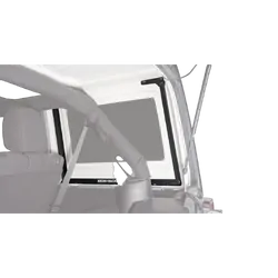 Rhino Rack Heavy Duty Rcl Silver 2 Bar Rhino-Rack Backbone Roof Rack For Jeep Wrangler Jk 4Dr 4Wd Hard Top 02/11 To 03/19