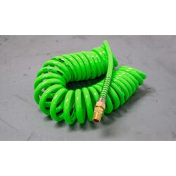 Jamec Pem 55.6223 10M Length 10Mm X 6.5Mm High-Vis Pu Air Hose Recoil