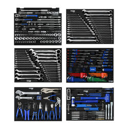 Kincrome CONTOUR Workshop Tool Kit 869 Piece 12 Drawer (60") Black