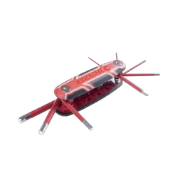 Kincrome Folding Hex Key Set 8 Piece Imperial