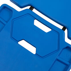 Heavy Duty Folding Plastic Creeper - 6 Wheel