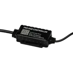 Krimped RGB LED Buggy whip 4ft Bluetooth