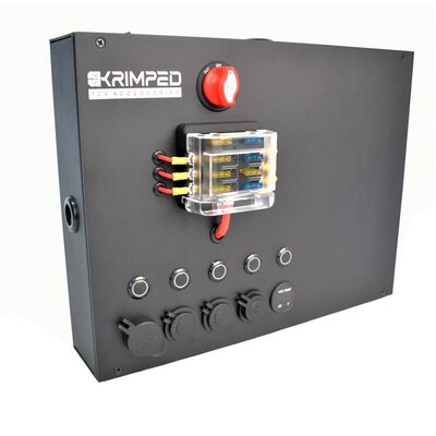 Krimped 12v DC Control Box - Large