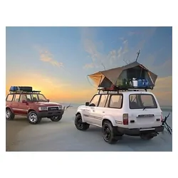 Front runner Slimline II Roof Rack Kit / Tall to suit Toyota Land Cruiser 80
