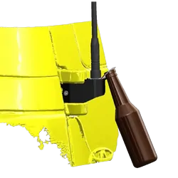 Rear Hinge Aerial Mount with Bottle Opener to suit FJ Cruiser