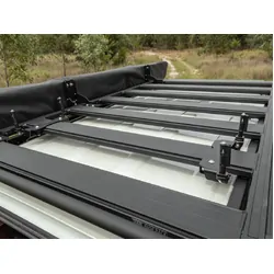 Stealth Folding Maxtrax & TRED Mounts to suit ARB BASE Rack [East-West]