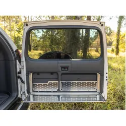 Rear Door Drop Down Table to suit Toyota Prado 120 / Lexus GX 470 [Undara Black]