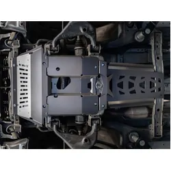 Front, Sump and Transmission Underbody Guards to suit Toyota HiLux N70 [Arm-Style Diff Drop]