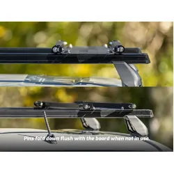 Folding Maxtrax & TRED Mounting Board to suit Cross Bars