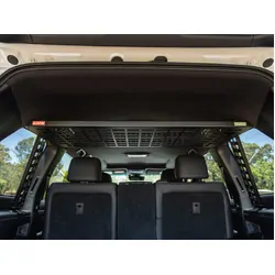 Standalone Rear Roof Shelf to suit Toyota LandCruiser LC200 [With Small Side Molle Panels]