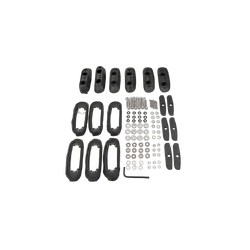 Rhino Rack Alloy Tray 3 Bar Roof Rack System For Toyota Landcruiser 200 Series For Toyota Landcruiser 200 Series 5Dr 4Wd 07 To 21