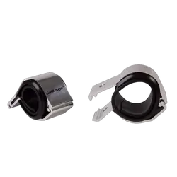 Lightforce Pair Of Bar Clamps (Polished) To Suit 56Mm And 65Mm Diameter Bars