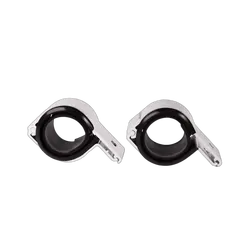 Lightforce Pair Of Bar Clamps (Polished) To Suit 69Mm And 76Mm Diameter Bars