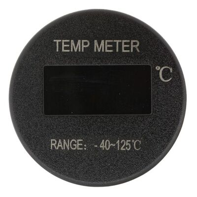 Lv Automotive Oled Temp Meter 12/24V -40 To +125 Deg Cent. 29Mm Diameter