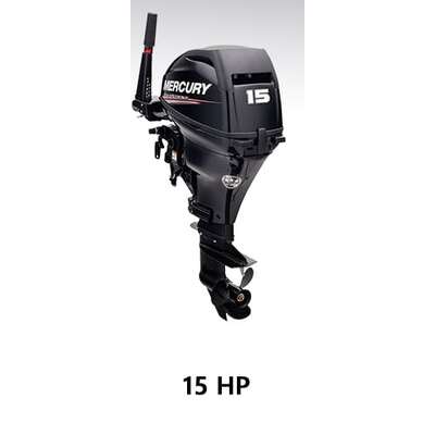 Mercury 4 Stroke 2 Cyl 333Cc 15Hp 20Hp Full Cover (Xl)25In/635mm Leg (2018>)