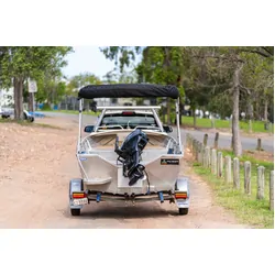 Oceansouth 4 Bow Bimini 2.1 - 2.3m - Black