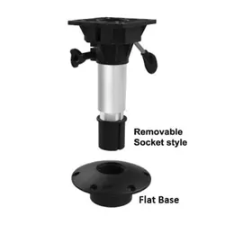 Oceansouth Waverider Socket Pedestal (Flat Base) 440mm - 570mm