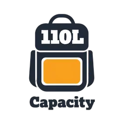 Explore Planet Earth Madrid Roller 110L Travel Roller Bag Blue