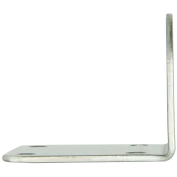 2.5Mm "L" Bracket With Cable Slot - Stainless Steel