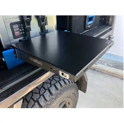 30009 Straight Slide Clip-On Table With Cutlery Roll