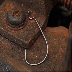 BKK Muse Worm Hook - #1 - 9 Per Pack