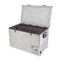 National Luna 80lt Fridge Stainless Steel