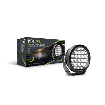 Noxsolis LED 7" Slim Driving Lamp - Combo Beam 12-24V SET